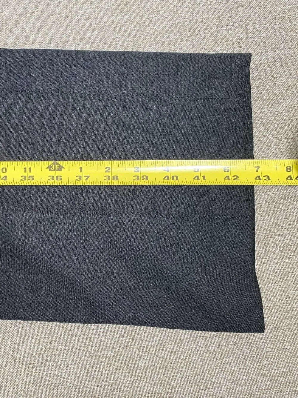 Vintage Levi's Action Slacks Men's 44 x 32 High Rise Black Office Career VTG